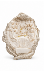 The Last Supper Relief Sculpture – Eucharistic Wall & Tabletop Plaque
