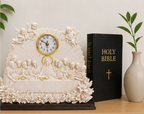 The Last Supper Table Clock – Eucharistic Devotional Sculpture