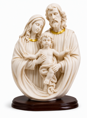 Holy Family Statue – Jesus, Mary & Joseph Devotional Sculpture