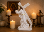 Jesus Carrying the Cross Statue – Way to Calvary Devotional Sculpture