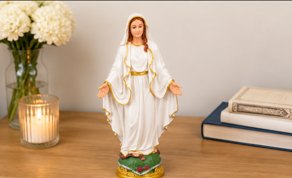 Our Lady of Grace Statue – Blessed Virgin Mary, Mother of Mercy and Divine Blessings
