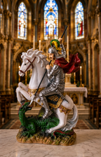 St. George Slaying the Dragon Statue