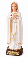 Our Lady of Fatima Statue – Blessed Virgin Mary with Rosary