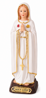 Our Lady of Fatima Statue – Blessed Virgin Mary with Rosary