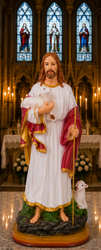 Good Shepherd Jesus Statue