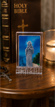 Blessed Kreupasanam Mary Acrylic Mini Photo Frame