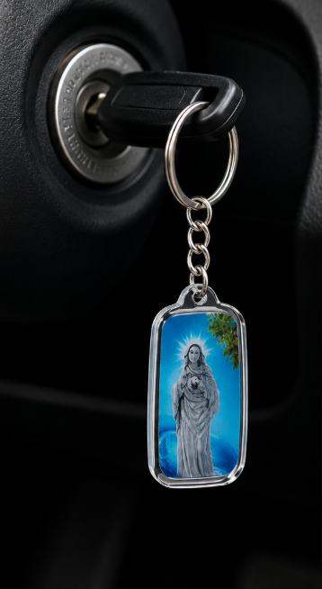 Blessed Kreupasanam Mary Acrylic Keychain