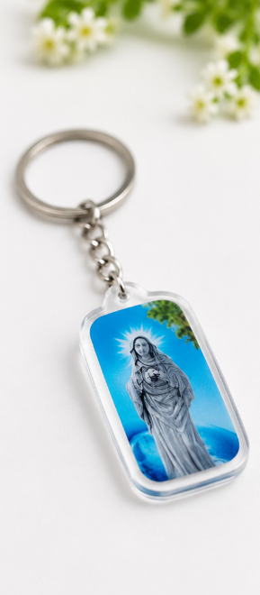 Blessed Kreupasanam Mary Acrylic Keychain