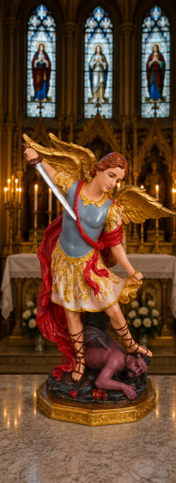 Saint Michael the Archangel Statue