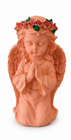 Praying Guardian Angel Statue