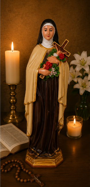 Saint Thérèse of Lisieux Statue