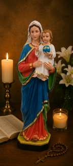 Our Lady with Infant Jesus Statue