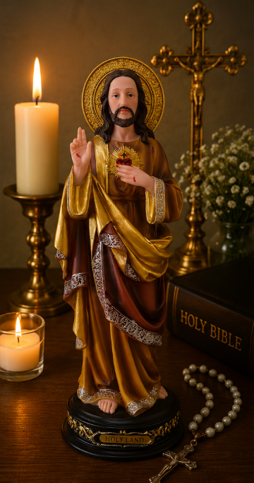 Holy Land Sacred Heart of Jesus Statue