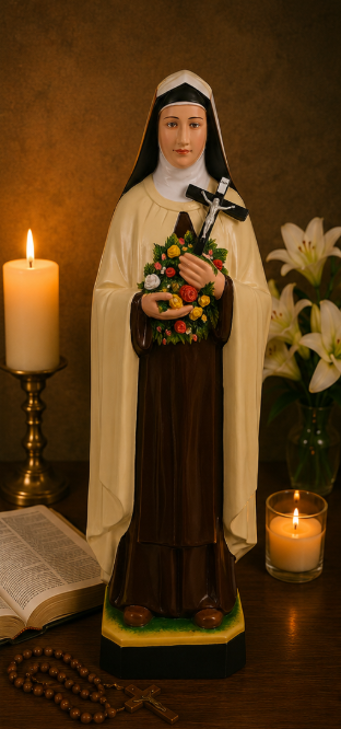 Saint Thérèse of Lisieux Statue