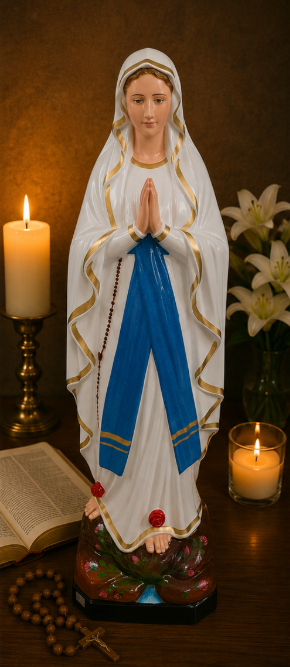 Our Lady of Lourdes Statue – Blessed Virgin Mary