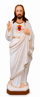 Sacred Heart of Jesus White Robe Statue