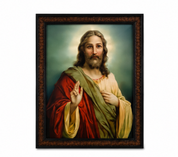 Sacred Heart of Jesus Framed Wall Art
