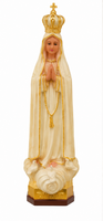 Our Lady of Fatima Crowned Statue